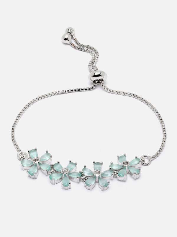 Rhodium Bracelet Buy Rhodium Bracelet online in India