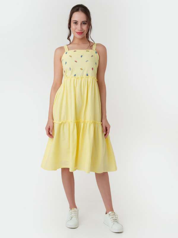 Zink london yellow dress discount