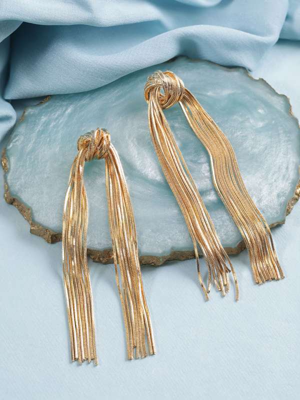 River island tassel earrings store