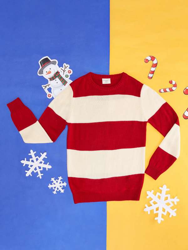 Red herring sweater clearance