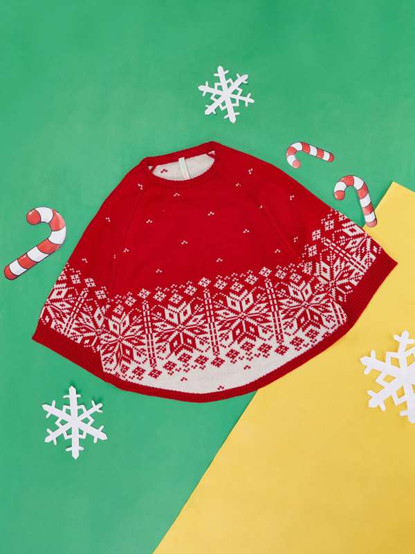 Juniors discount poncho sweater