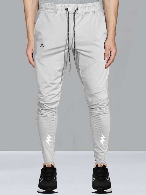 Grey Slim Fit Track Pants 7553308.htm - Buy Grey Slim Fit Track Pants  7553308.htm online in India