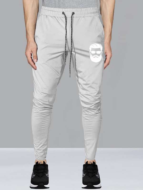 Grey Slim Fit Track Pants 7553308.htm - Buy Grey Slim Fit Track Pants  7553308.htm online in India