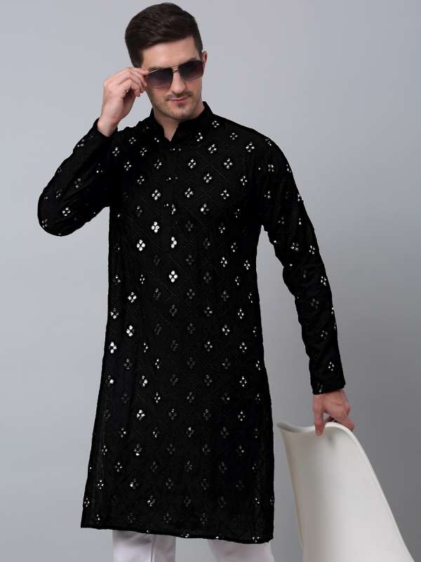 Indian Beige Traditional Wear Men's Shirt Cotton Kurta Casual Tunic Regular  Fit | eBay