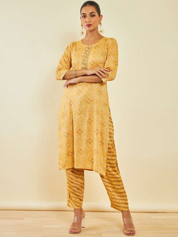 Mustard Brand Kurtas Salwar Suit Buy Mustard Brand Kurtas Salwar