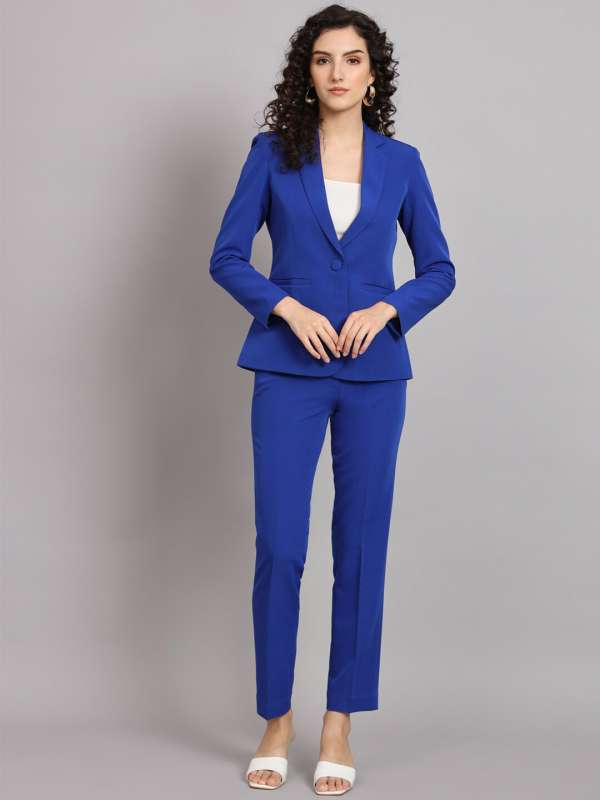 Women Pant Suit Formal - Buy Women Pant Suit Formal online in India