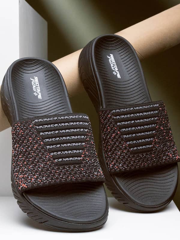 Buy Black Sandals for Men by RED TAPE Online | Ajio.com