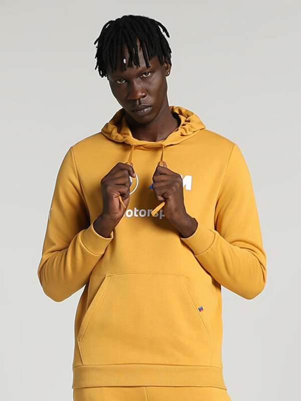 Puma xo hoodie yellow top