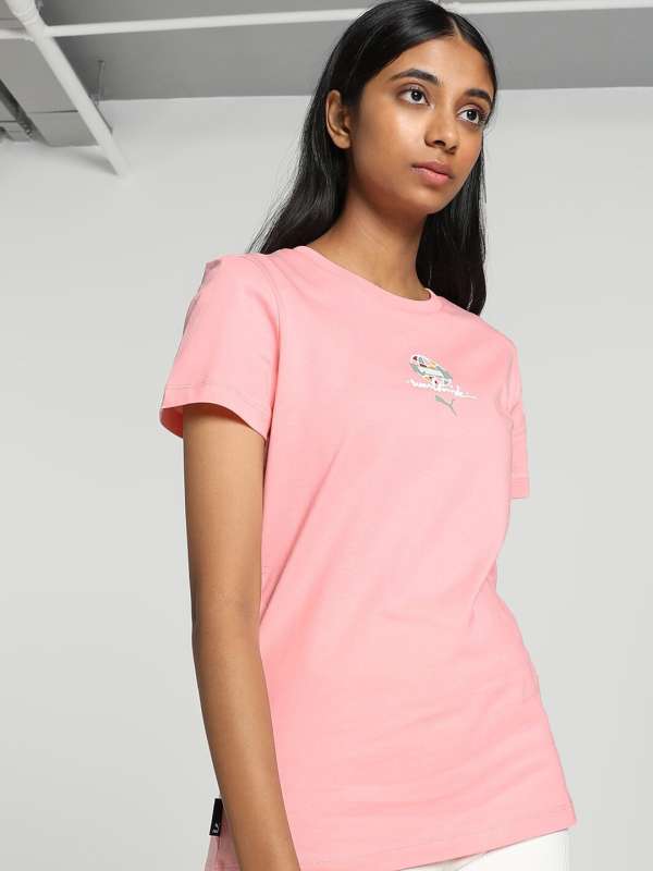 Pink puma shirt womens outlet
