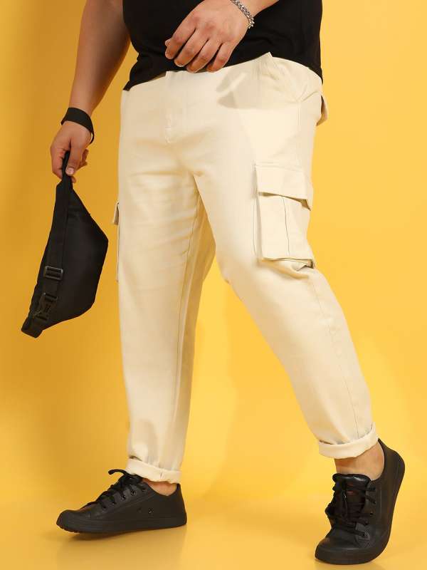 Men Yellow Trousers Price in India  Buy Men Yellow Trousers online at  Shopsyin