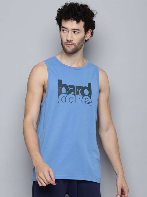 New 2 Mens Poomex ultimate Cotton Sleevless Vest Tank Top