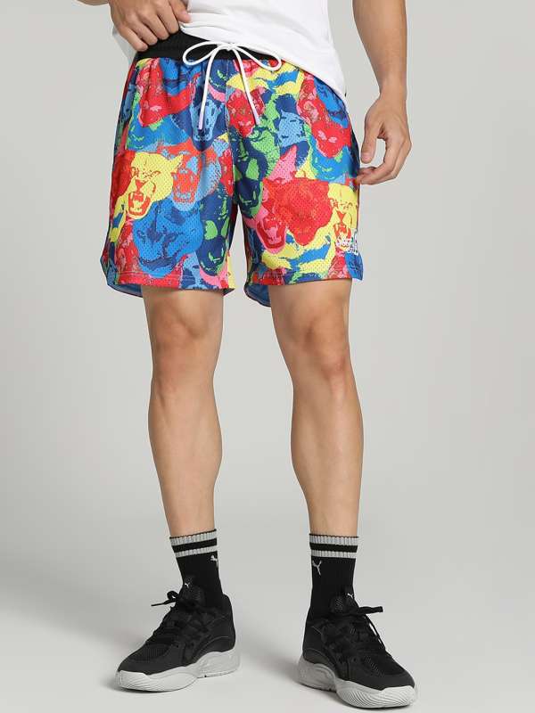 Floral basketball clearance shorts