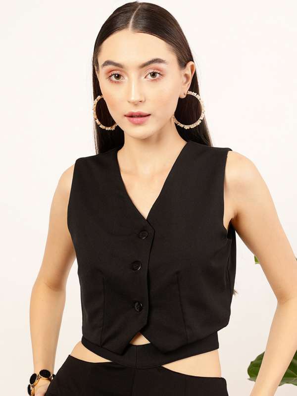 Black Waistcoat Buy Black Waistcoat Online in India
