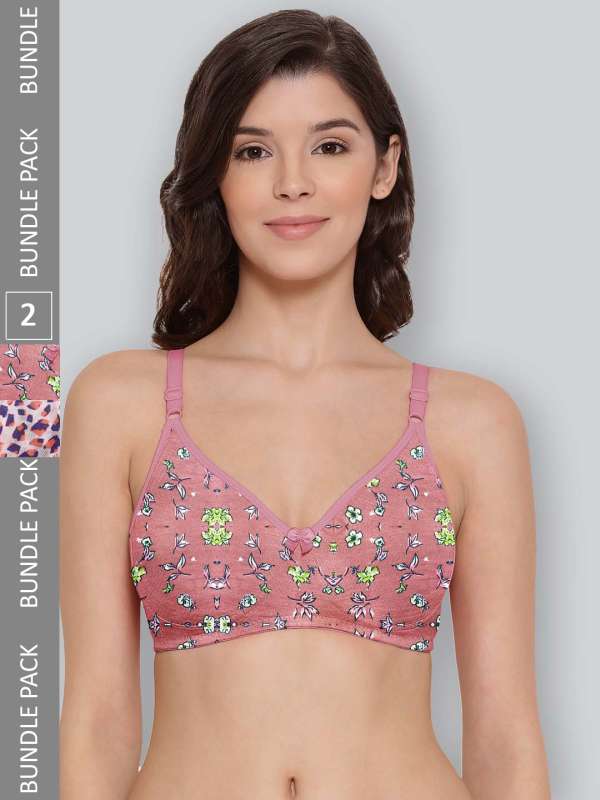 Buy Lyra 513 Floratta Encircled Printed Premium Cotton Moulded C-Cup Bra  for Women at