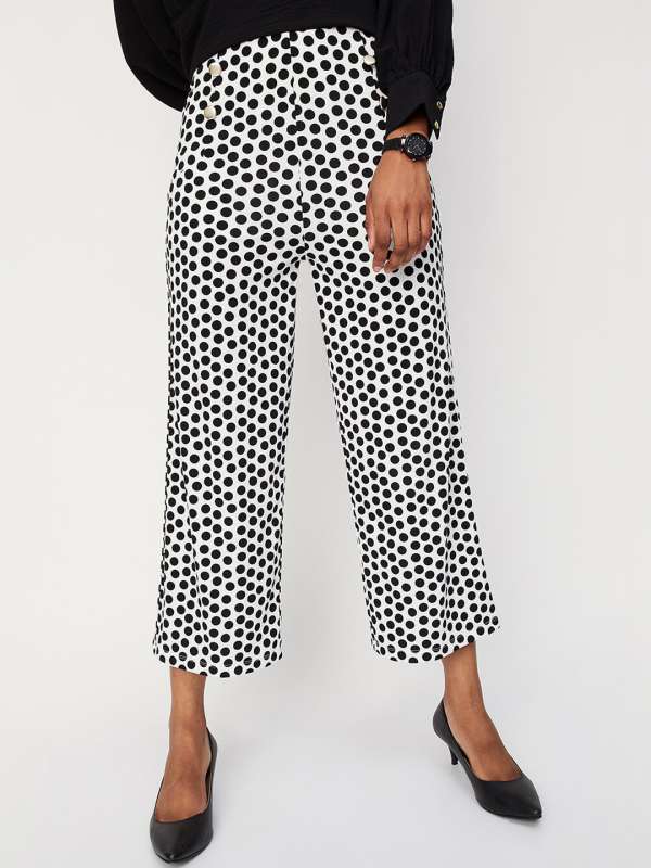 15 Funny Outfits With Polka Dot Wide Leg Pants  Styleoholic