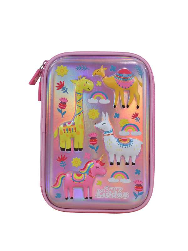 Smily Kiddos Multi Functional Pop Out Pencil Box for Kids Stationery f