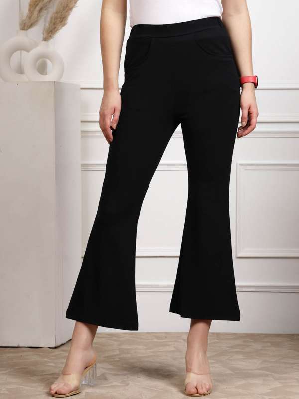 plusS Women Flared Trousers