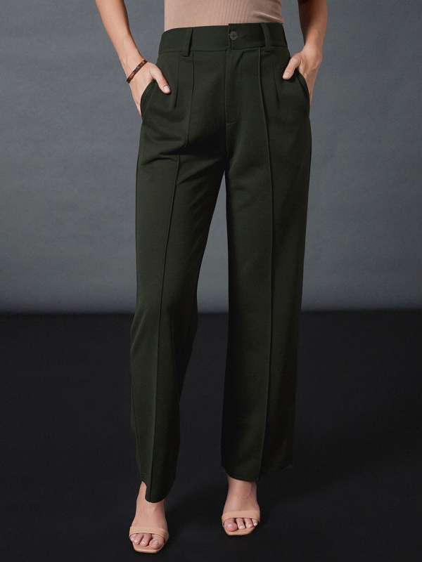 Olive green pants for outlet girls