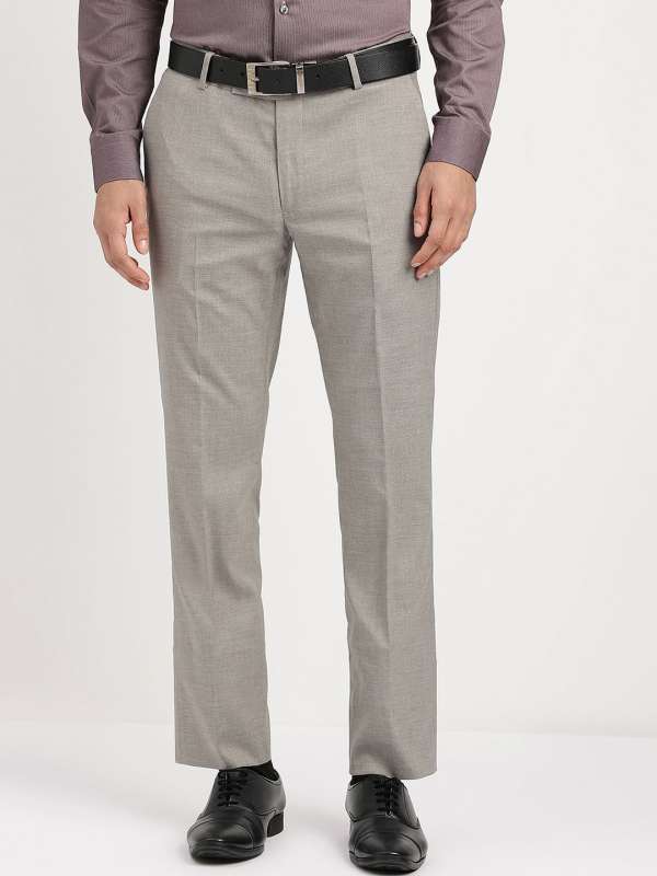 Buy Arrow Men Regular Fit Pants (ARCBOTR0013_Charcoal 30) at Amazon.in