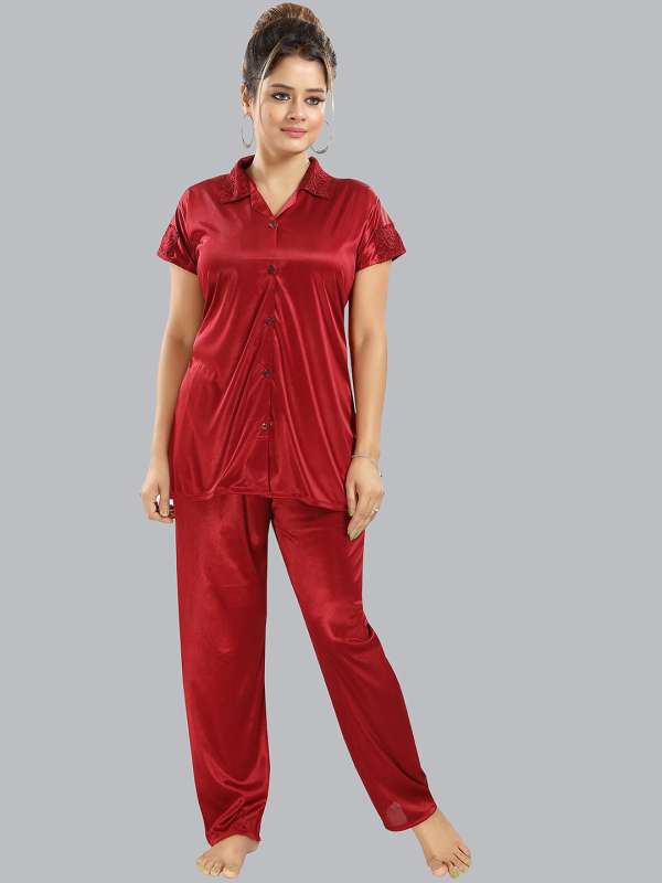 Satin Pyjamas - Buy Satin Pyjamas online in India