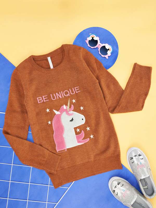 Unicorn sweaters for girls hot sale
