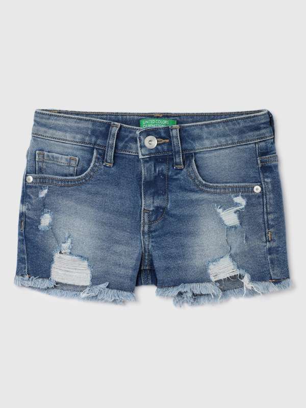 Girls Denim Short Explore a Wide Range of Denim Shorts for Girls