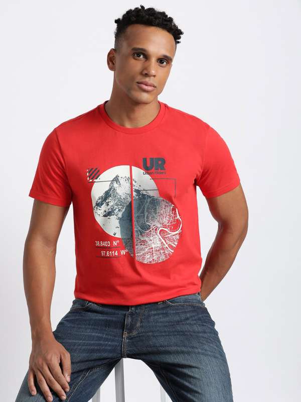 Lee Tshirt In Red Buy Lee Tshirt In Red online in India