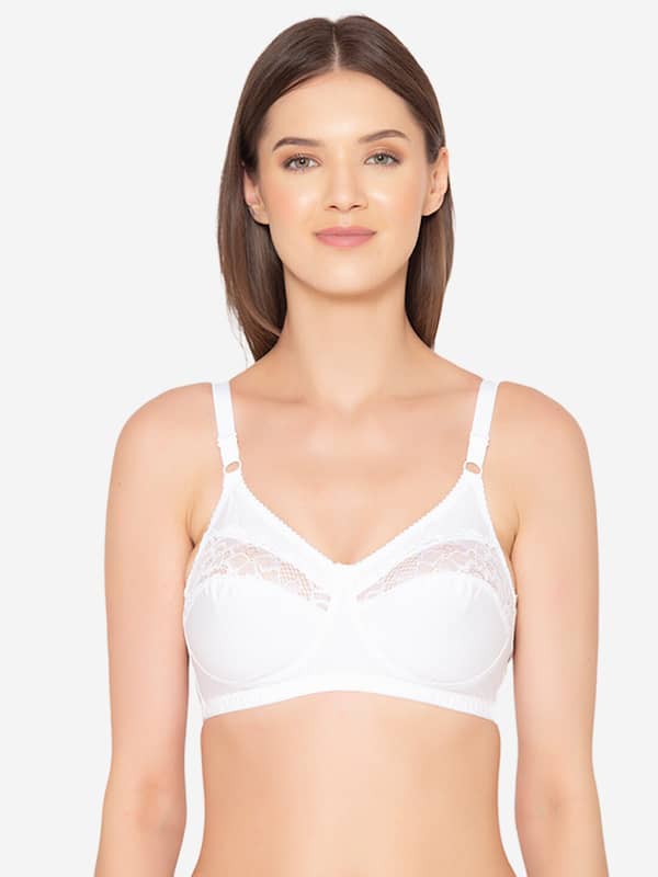 Buy Groversons Paris Beauty Full Support Cotton Full Coverage Non Padded Bra  for Women Online at Best Prices in India - JioMart.