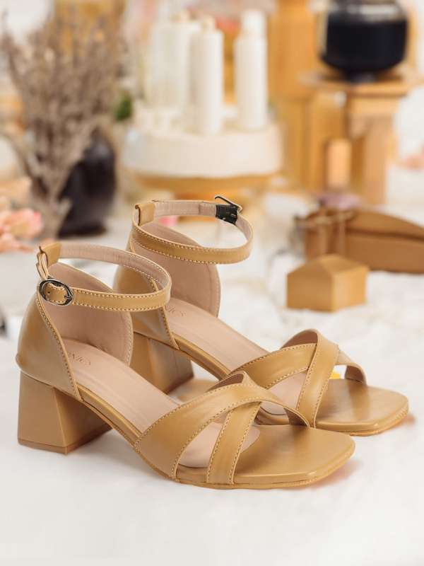Ankle strap high heels top