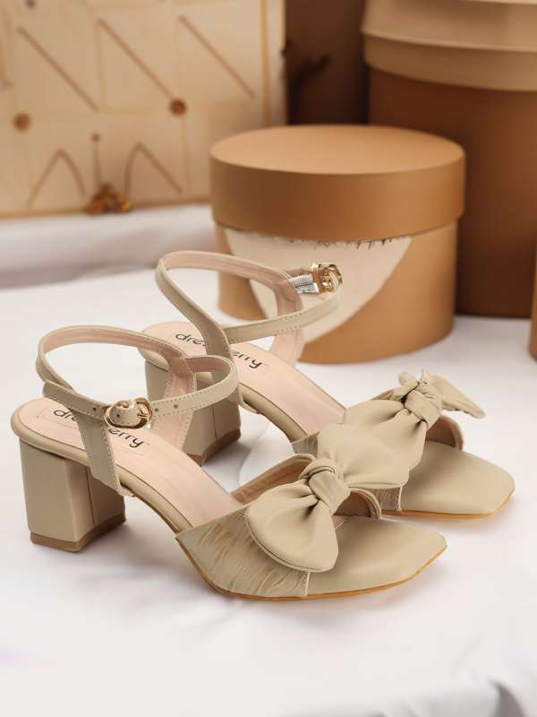 Dressberry Beige Heels Buy Dressberry Beige Heels online in India