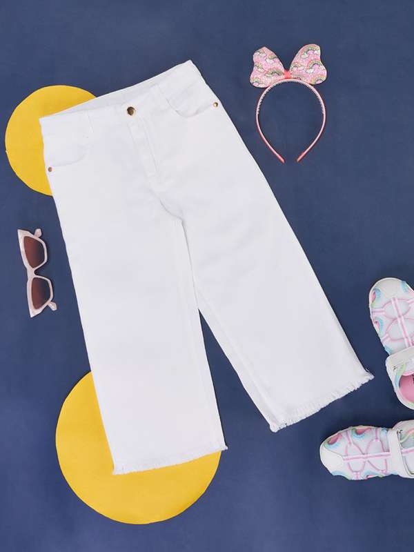 Girls cotton trousers 2025