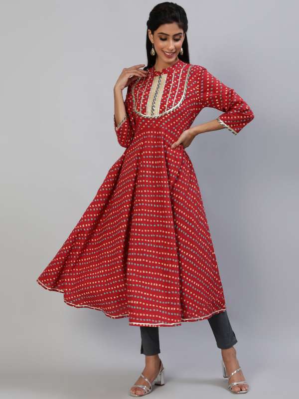 AKS Anarkalis Buy AKS Anarkali Kurtis Online in India Myntra