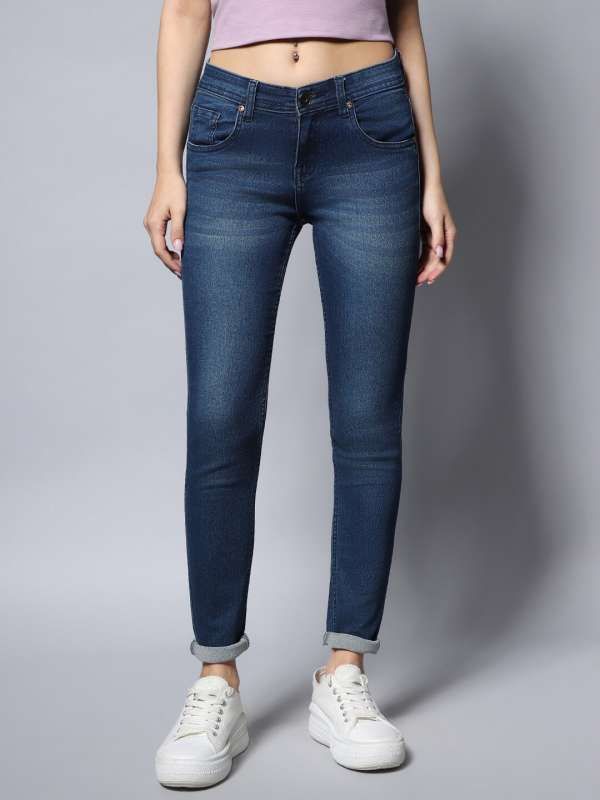Elastic jeans womens india 2025
