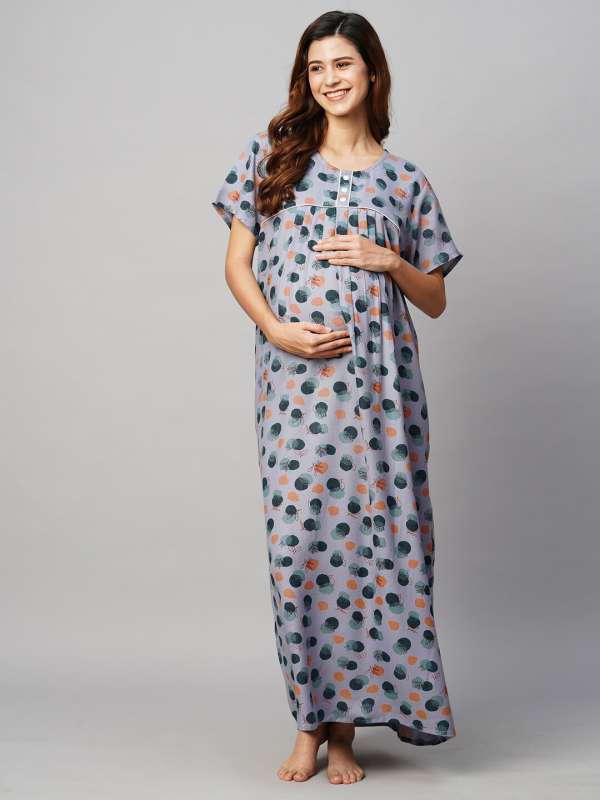 Myntra maternity nighty top