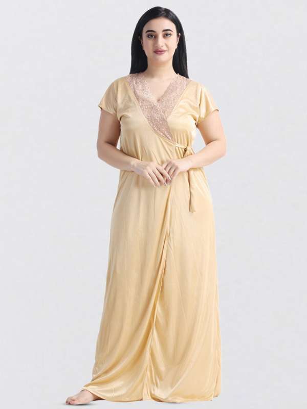 Golden night dress for girl shop