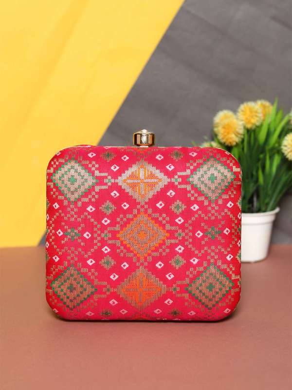 Buy coral clearance clutch bag