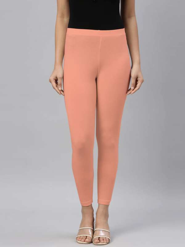 Peach 2025 pink leggings
