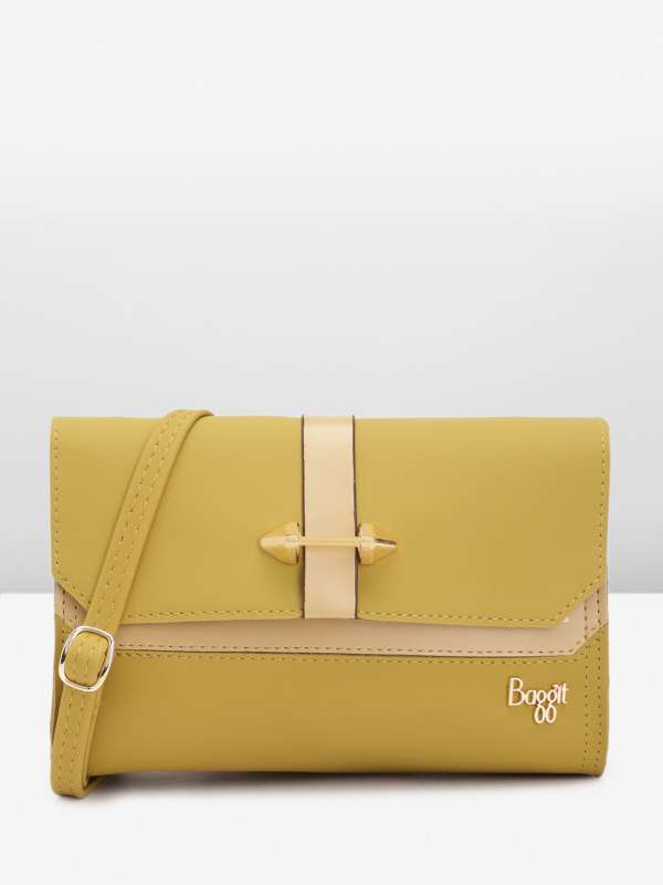 Baggit mustard clearance handbag