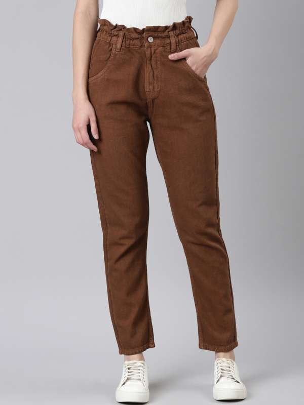 näringsidkare högtalare klimat brown jeans for women Villkorlig Simbassäng  Smuts