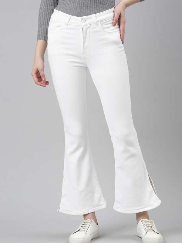 Narrow deals bottom jeans