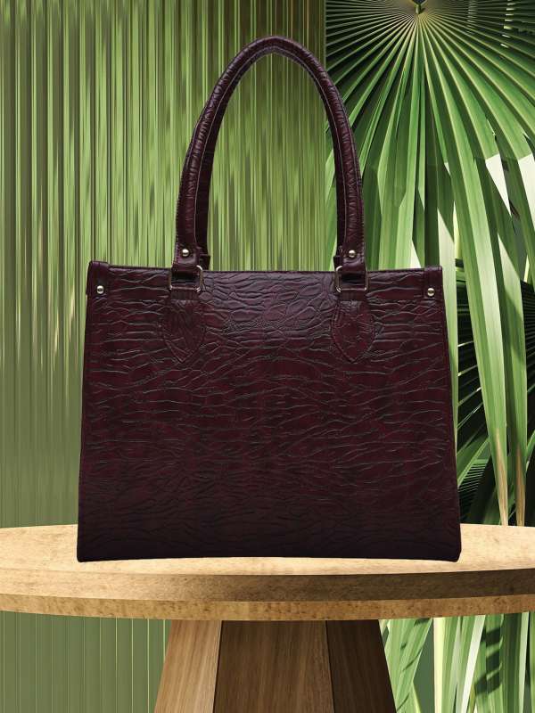 Maroon Tote Bags Buy Maroon Tote Bags online in India