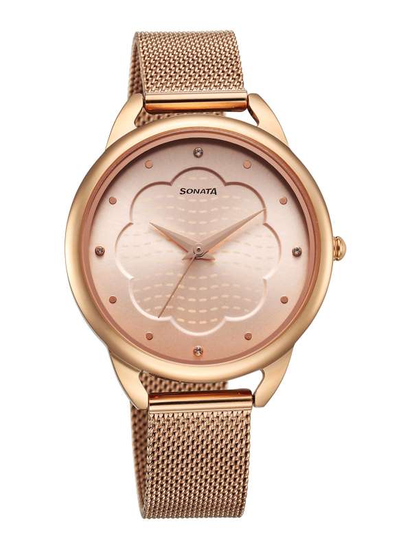 Hand watch for girl sonata shop