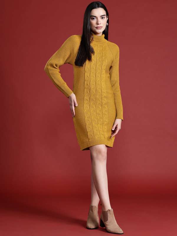 Sweater Dress - Buy Sweater Dresses Online in India