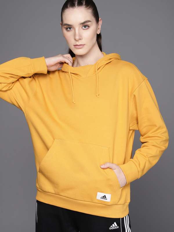 Mustard adidas hoodie discount