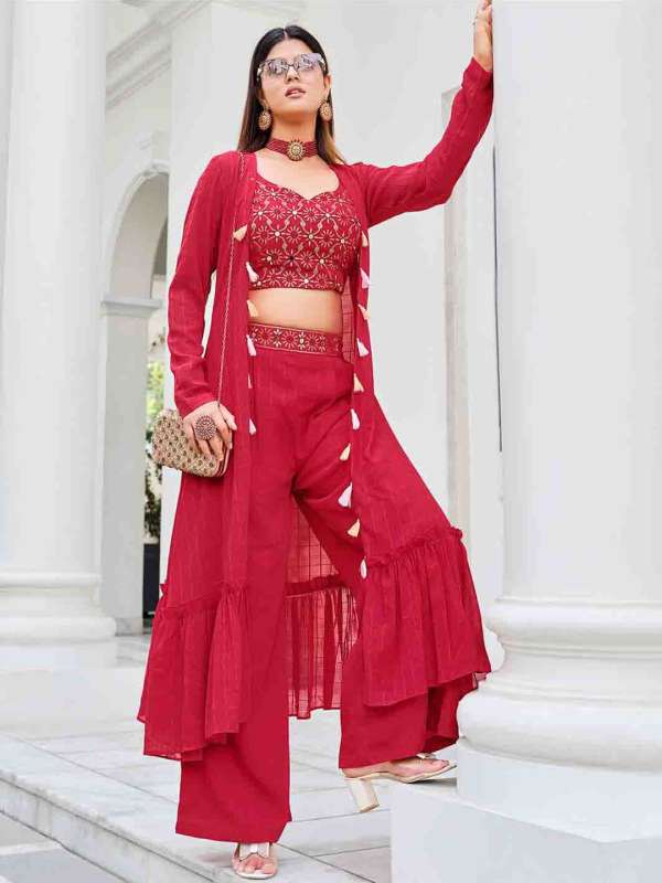 Palazzo Shrug Buy Palazzo Shrug online in India