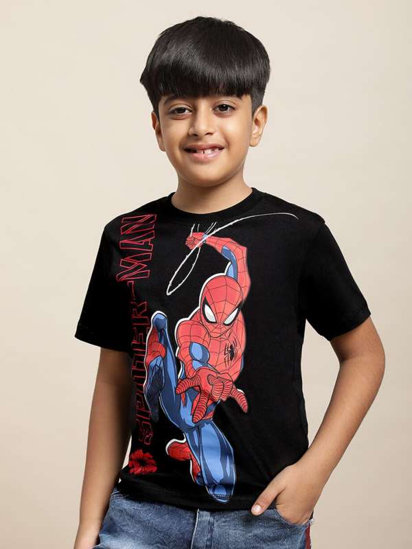 Spiderman t shirt for toddlers india hotsell