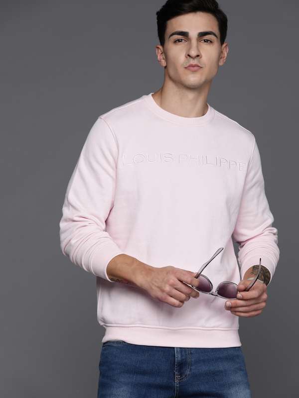 LOUIS PHILIPPE Full Sleeve Color Block Men Sweatshirt - Buy LOUIS