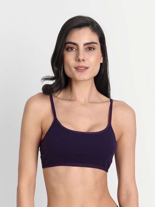 Women Purple Sports Bra - Buy Women Purple Sports Bra online in India
