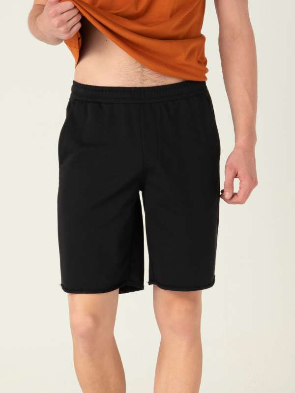 Buy Black Shorts & 3/4ths for Men by STUDIO NEXX Online