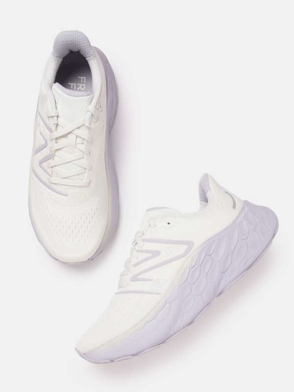 New balance discount white shoes womens